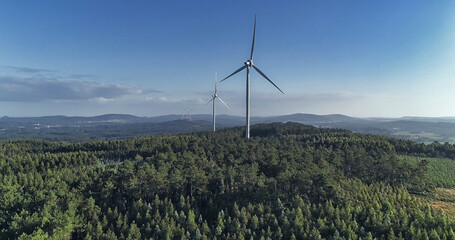 Fototapeta premium Galicia one of the most amazing places in Spain
