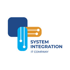 Vector logo of a system integration company
