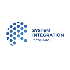 Vector logo of a system integration company
