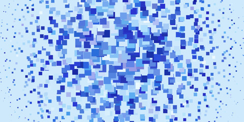 Light Pink, Blue vector texture in rectangular style.