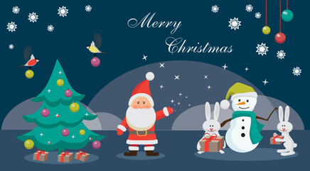 christmas greeting card