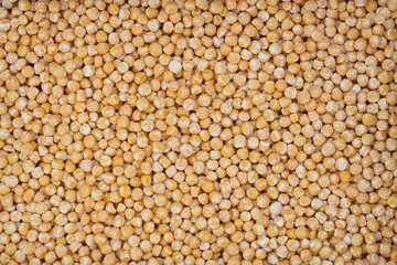 background of yellow dry peas for cooking