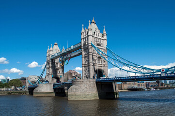Tower Bridge with the River Thames in London