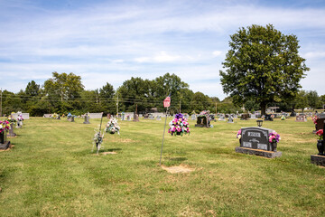 american cemetery in region