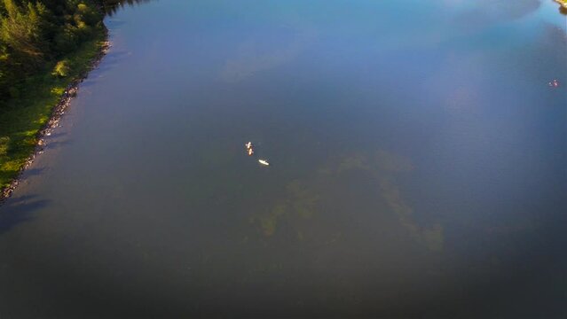 Llynnau Mymbyr, Capel Curig, Snowdonia aerial view 9