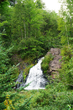 Warner Falls Upper Peninsula Marquette Michigan