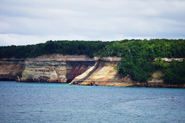 Pictured Rocks Lake Superior Shore