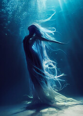 The Magic Ocean Lady Beautiful