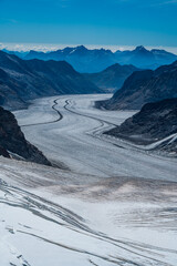 Aletsch Glacier at Jungfraujoch