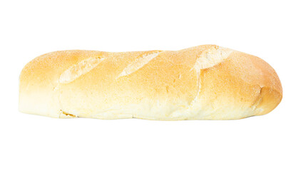 Long French Bread isolated on white Background