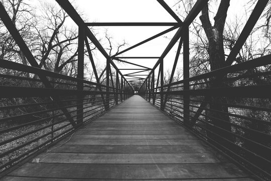 Poudre River Foot Bridge