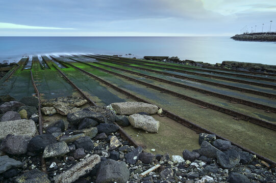 Old harbor of Arrecife