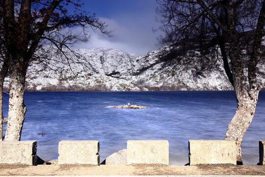 Lake of Sanabria Nature Reserve. Zamora province.