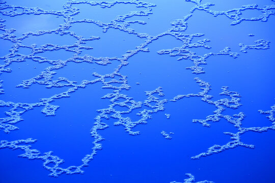 Blue waters of the Rio Tinto, coloured by dissolved minerals