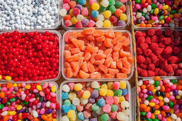 Gummy candy for sale in Mexican Market