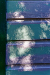Primer painted weatherboards under repair, renovating an old wooden Kiwi villa. Aotearoa / New...