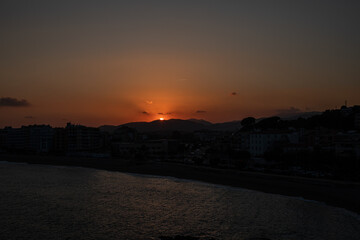 atardecer