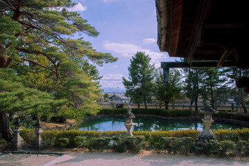 park at night