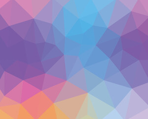 theme polygon geometric colorful.