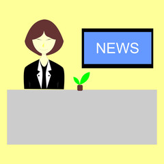 Host Vector illustration