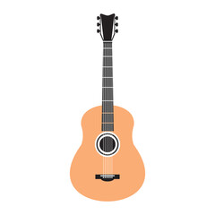 Fototapeta premium guitar icon vector illustration symbol