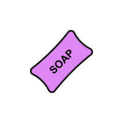 bath soap icon vector design templates