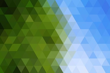 green and blue color of abstract background