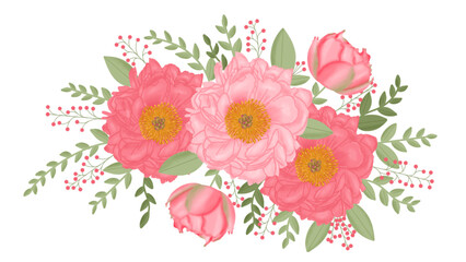 background with flowers