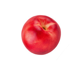 Nectarine fruit  isolated on transparent png