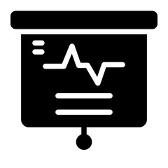 Fototapeta premium presentation icon