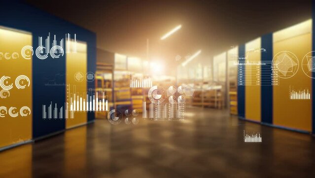 物流倉庫と統計データ