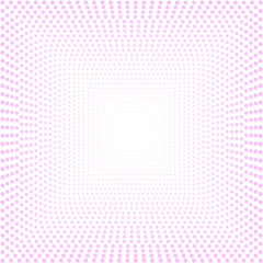 pink background with dots pattern.