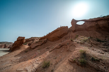 red stone gobi in Xinjiang China