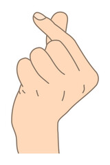 指ハート