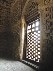 [Uzbekistan] Interior of the Ismail Samani Mausoleum (The Samanid Mausoleum), the oldest Islamic building in Central Asia (Bukhara)