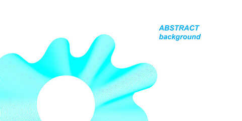 Abstract modern colorful wavy stylized lines background. blending gradient colors. You can use for Web, Mobile Applications, Desktop background, Wallpaper, Business banner, poster design.