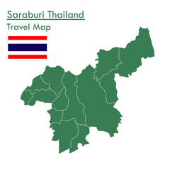 Green Map Saraburi is one of the provinces of Thailand