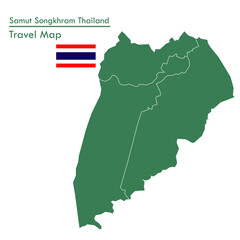 Green Map Samut Songkhram Province is one of the provinces of Thailand