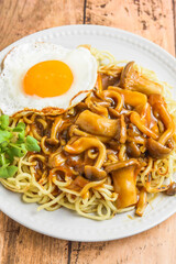 カレー焼きそば