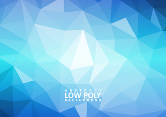 abstract low poly background with triangle shapes