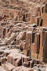 organ pipes rocks
