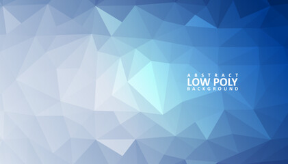 abstract low poly background with triangle shapes