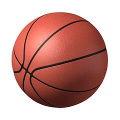 Basketball Ball. 3D Illustration.