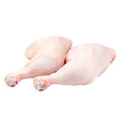 Isolated png fresh raw chicken legs