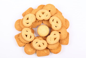 cookie isolated on white background