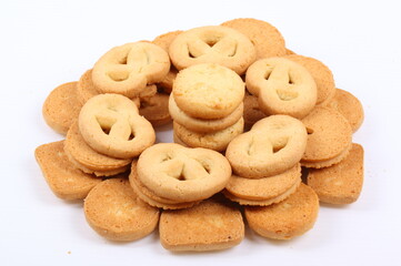 cookie isolated on white background