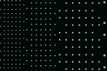 Black abstract background with white elements