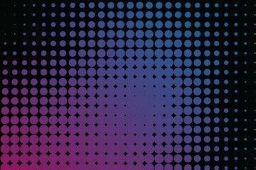 Black abstract background with purple and blue elements