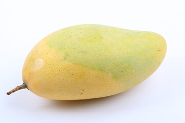 yellow mango on the background
