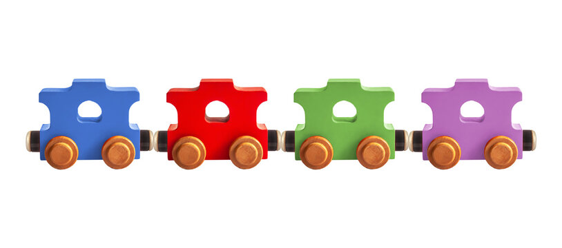 wooden toy train